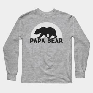 Papa Bear Long Sleeve T-Shirt